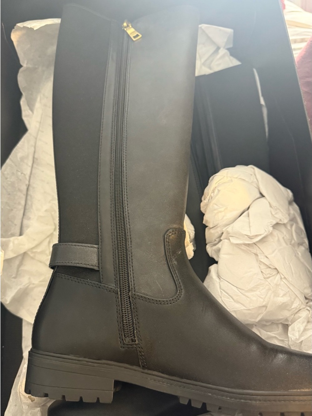 New Coach Faith Leather boot size 7 - Picture 12 of 12